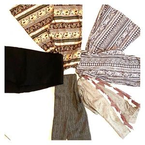 Set of 5 Pairs of Pants/ leggings
